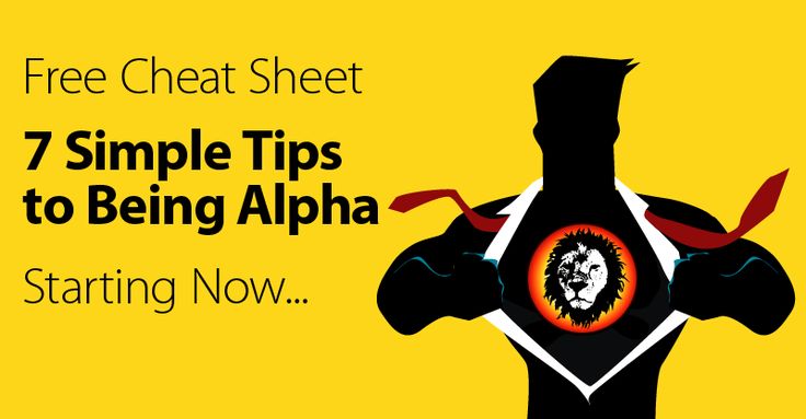 dating alpha male tips